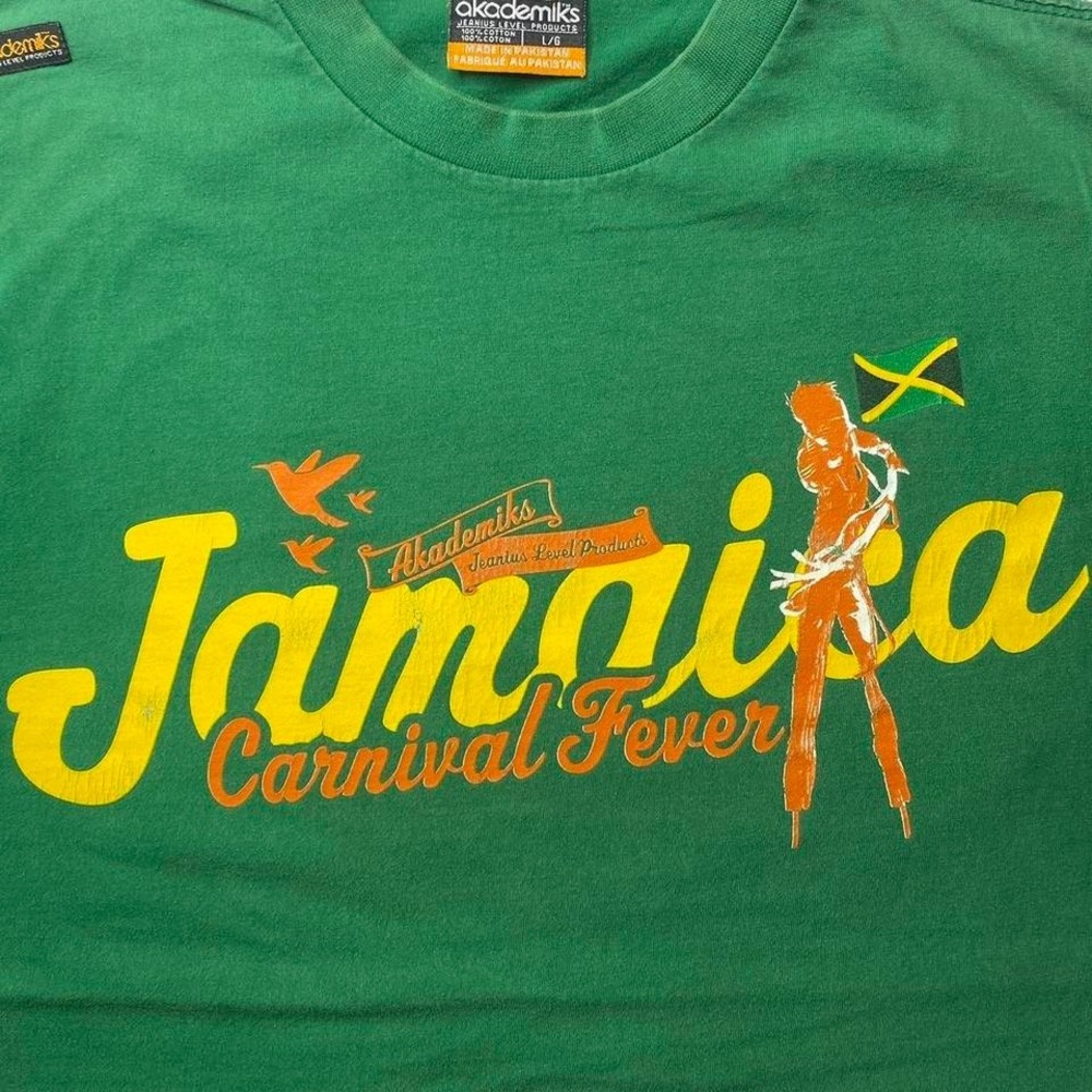 Vintage Akademiks Jamaica carnival shirt